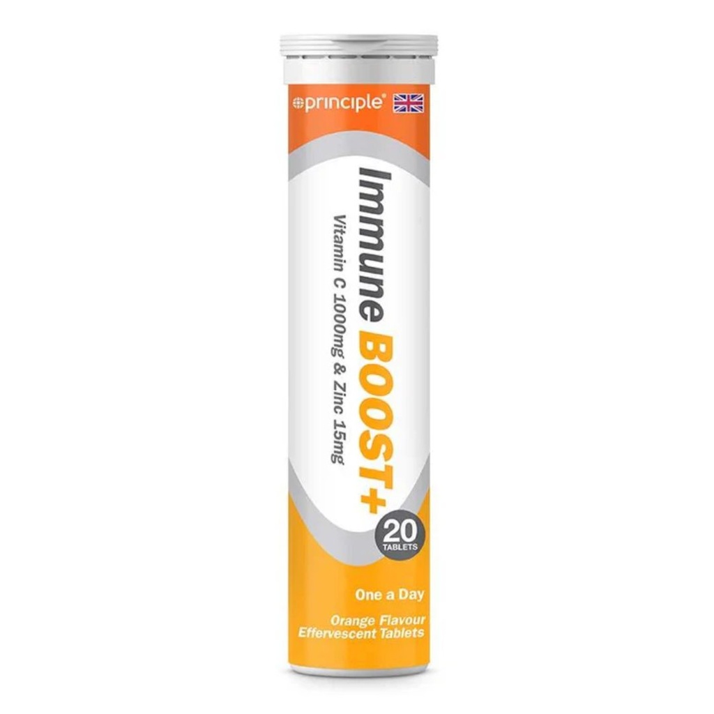 * Immune Boost Vitamin-C+ Zinc Effervescent Tablet, 20's