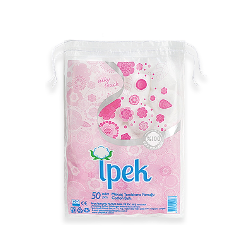 * Ipek White Cotton Balls 50's 