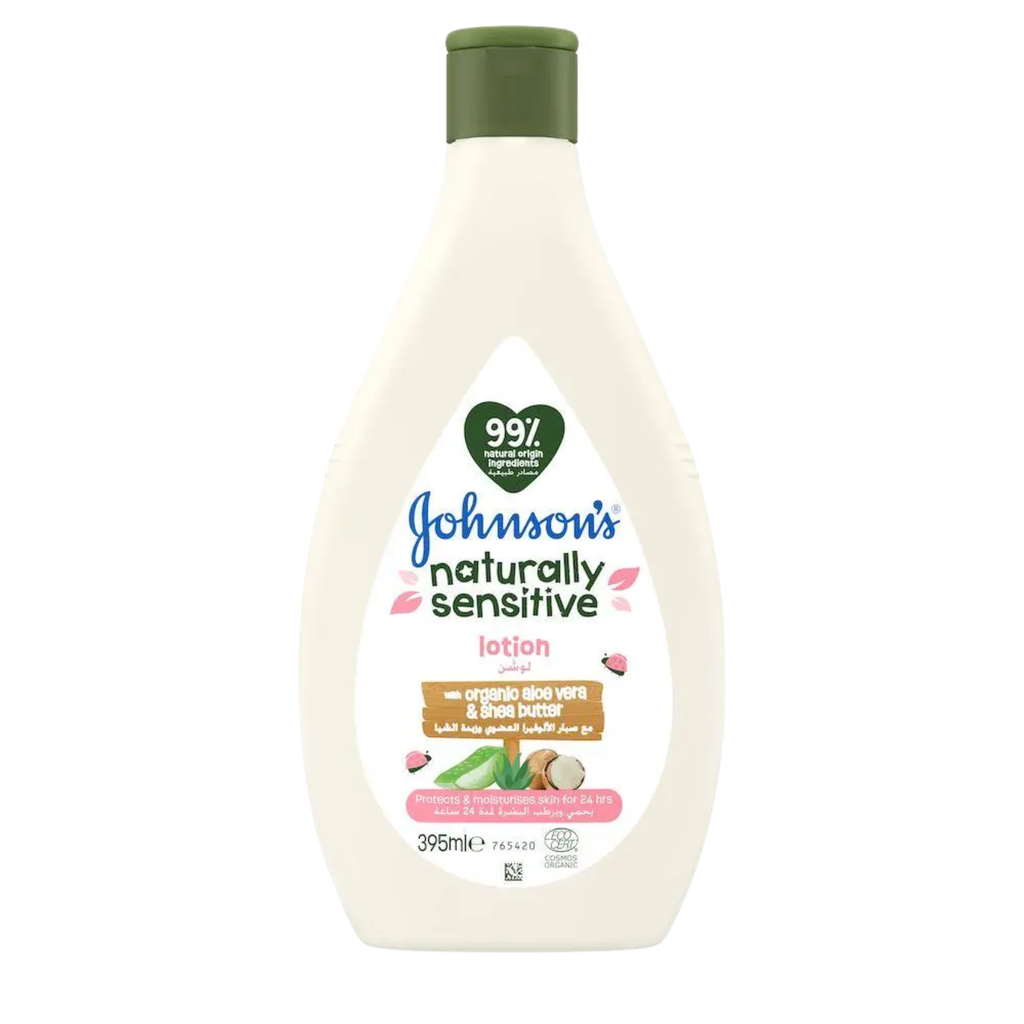 * Johnson's Baby Naturally Sensitive Lotion, 395ml
