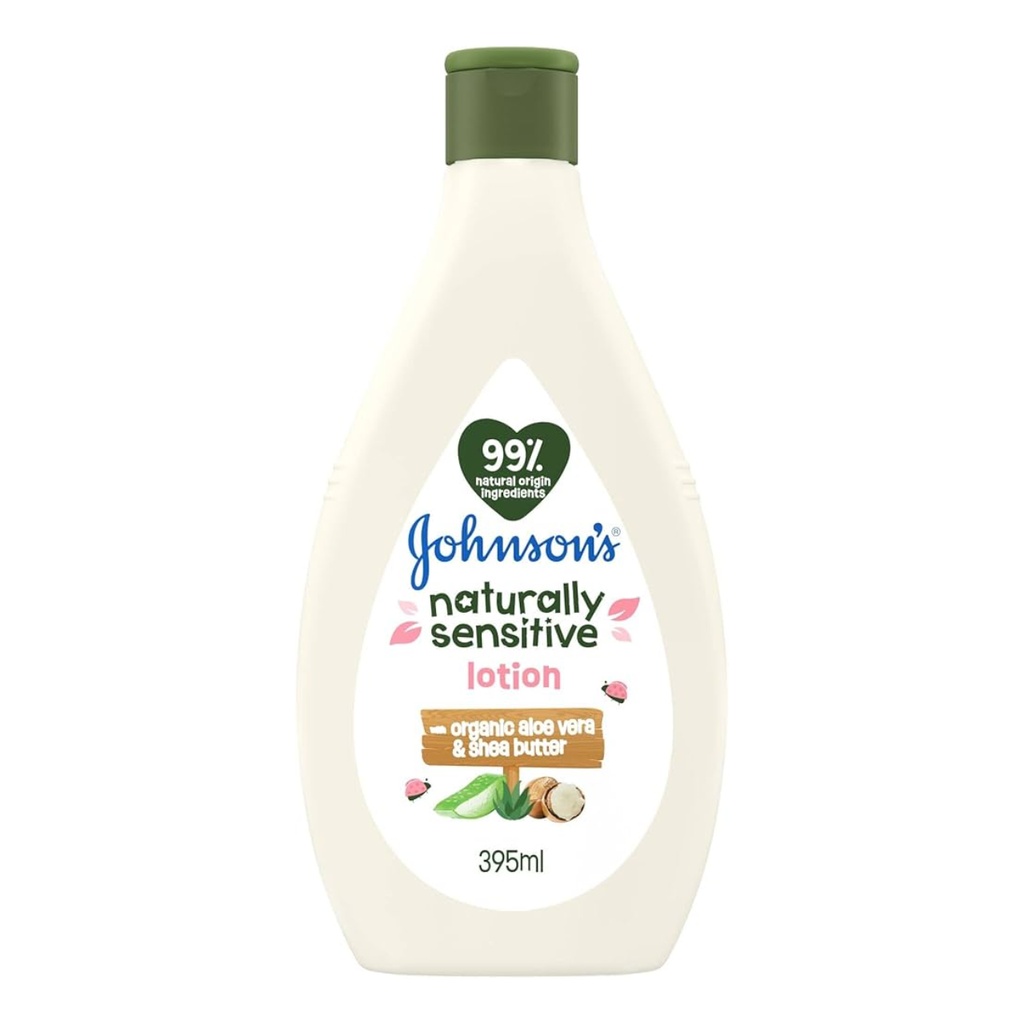 * Johnson's Baby Naturally Sensitive Lotion, 395ml