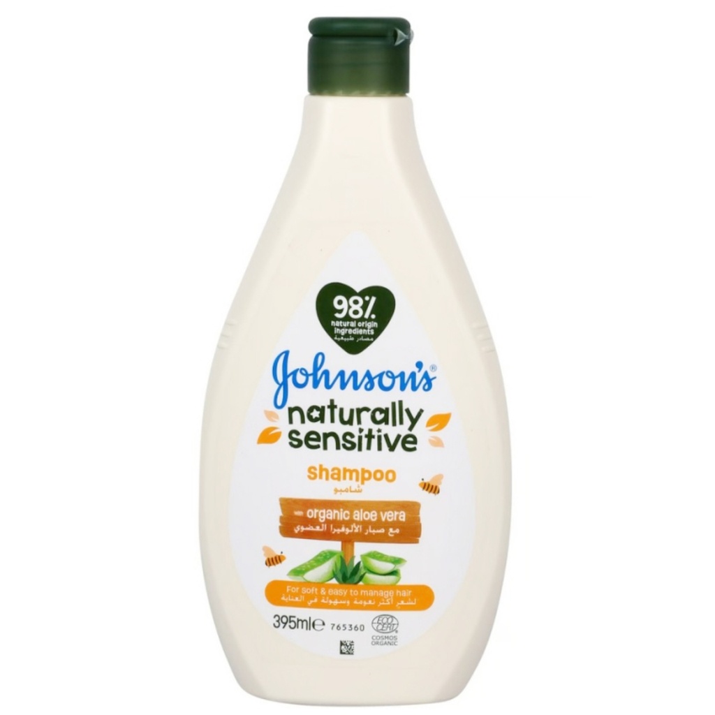 Johnson's Baby Naturally Sensitive Shampoo, 395ml