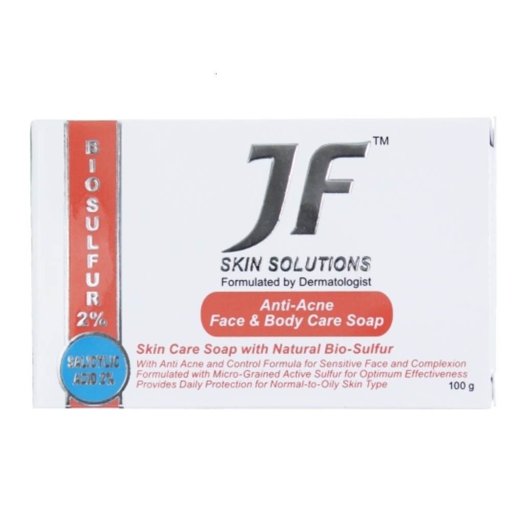 * JF Biosulfur + Salicylic Acid Soap, 100g