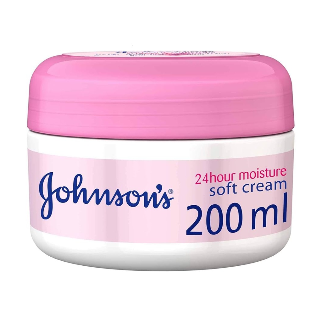 * Johnson's 24Hour Moisture Soft Cream, 200ml