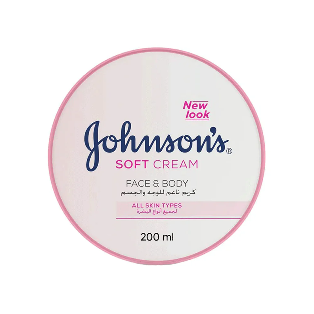 * Johnson's Soft Cream, 200ml