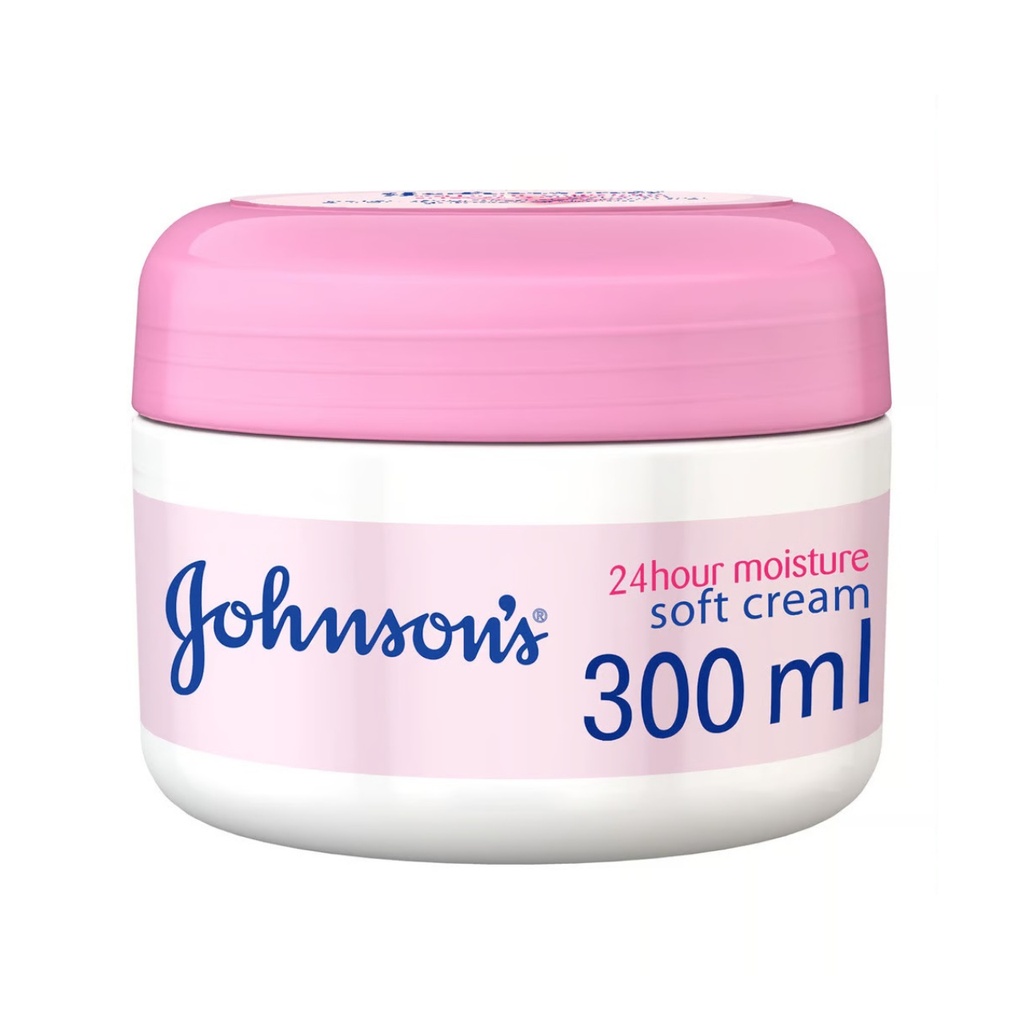 * Johnson's 24Hour Moisture Soft Cream, 300ml