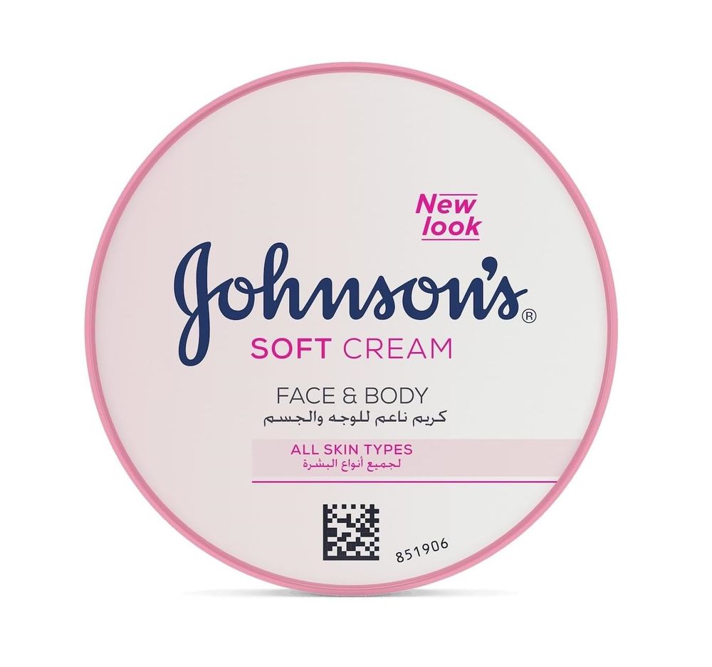 * Johnson's Soft Cream, 300ml