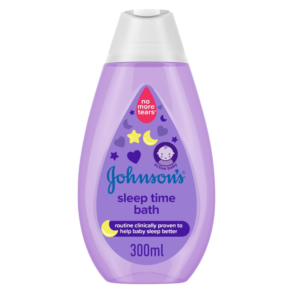 * Johnson's Baby Sleep Time Bath, 300ml