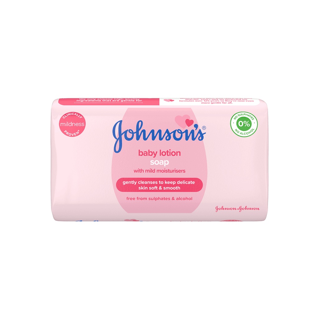 * Johnson's Baby Soap With Lotion, 125g