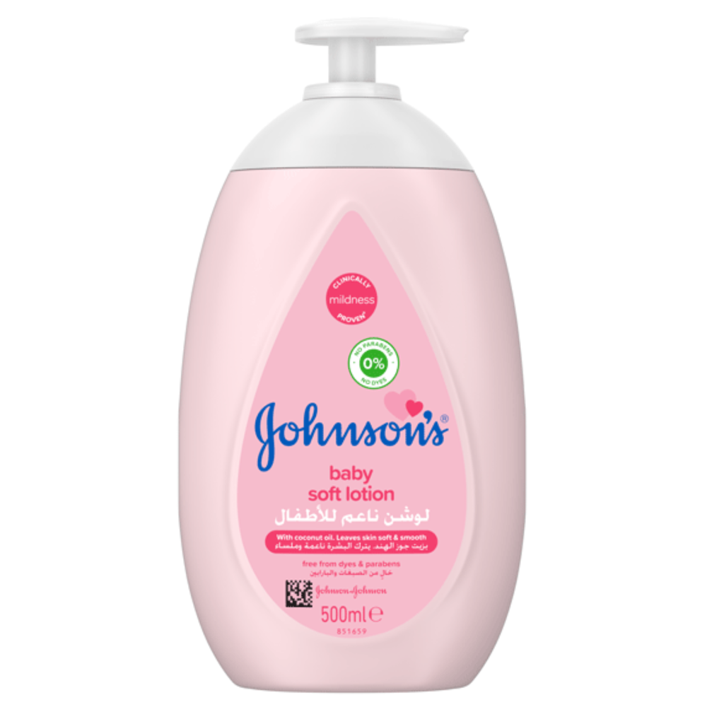 * Johnson's Baby Soft (Pink) Lotion, 500ml