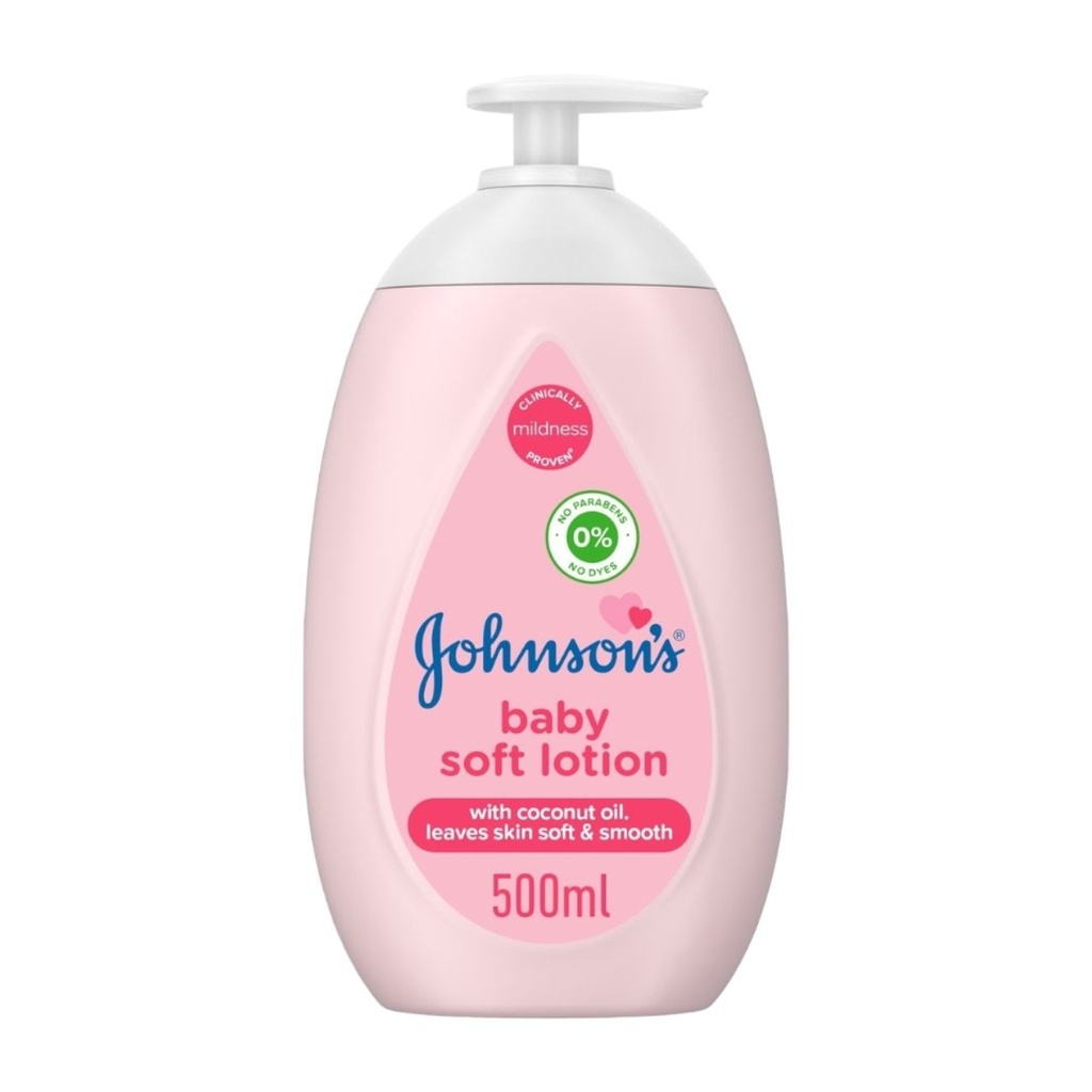 * Johnson's Baby Soft (Pink) Lotion, 500ml