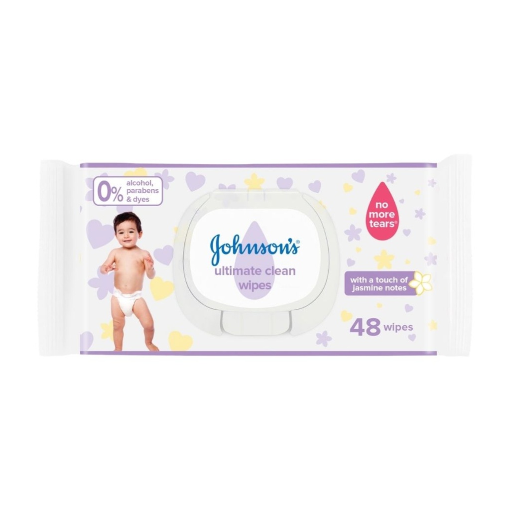 * Johnson's Baby Wipes Ultimate Clean, 48's