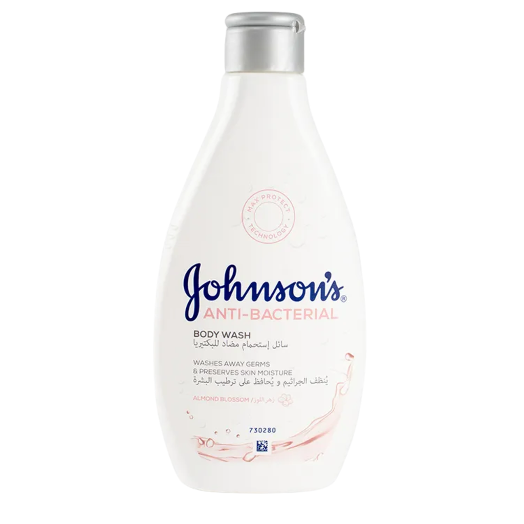 * Johnson's Anti-Bacterial Almond Blossom Body Wash, 250ml