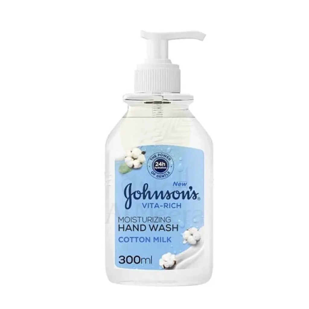 * Johnson's Vita-Rich Cotton Milk Handwash, 300ml