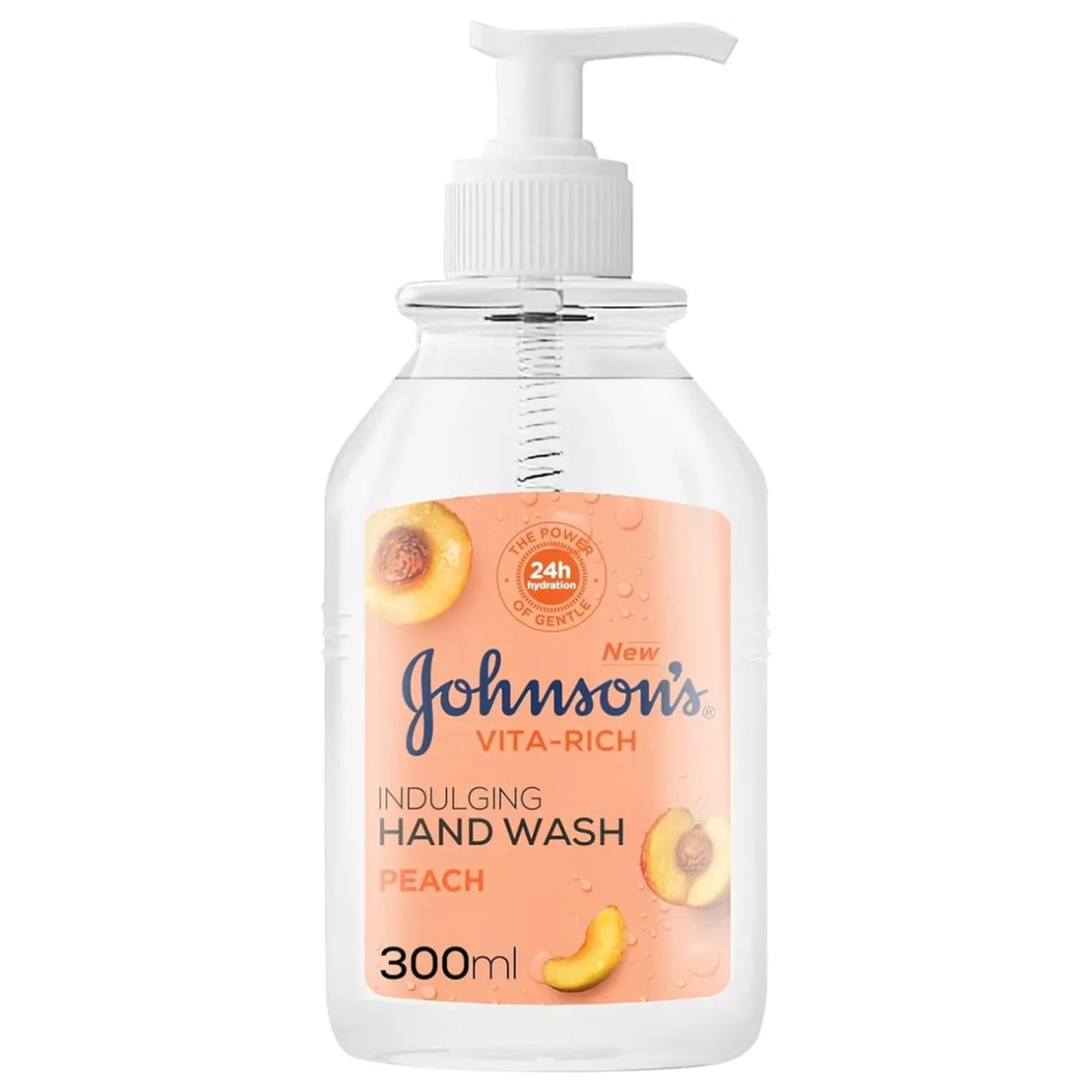 * Johnson's Vita-Rich Peach Handwash, 300ml