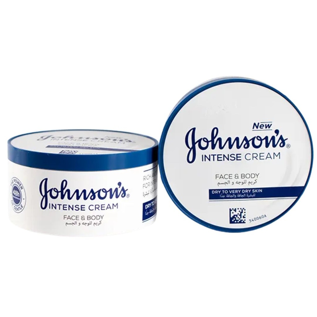* Johnson's Intense Face and Body Cream, 300ml