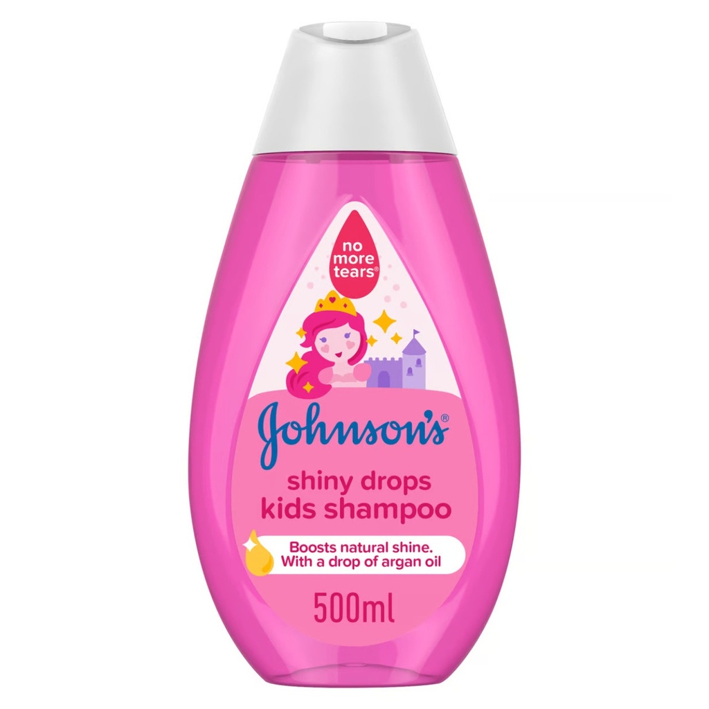 * Johnson's Kids Shiny Drops Shampoo, 500ml