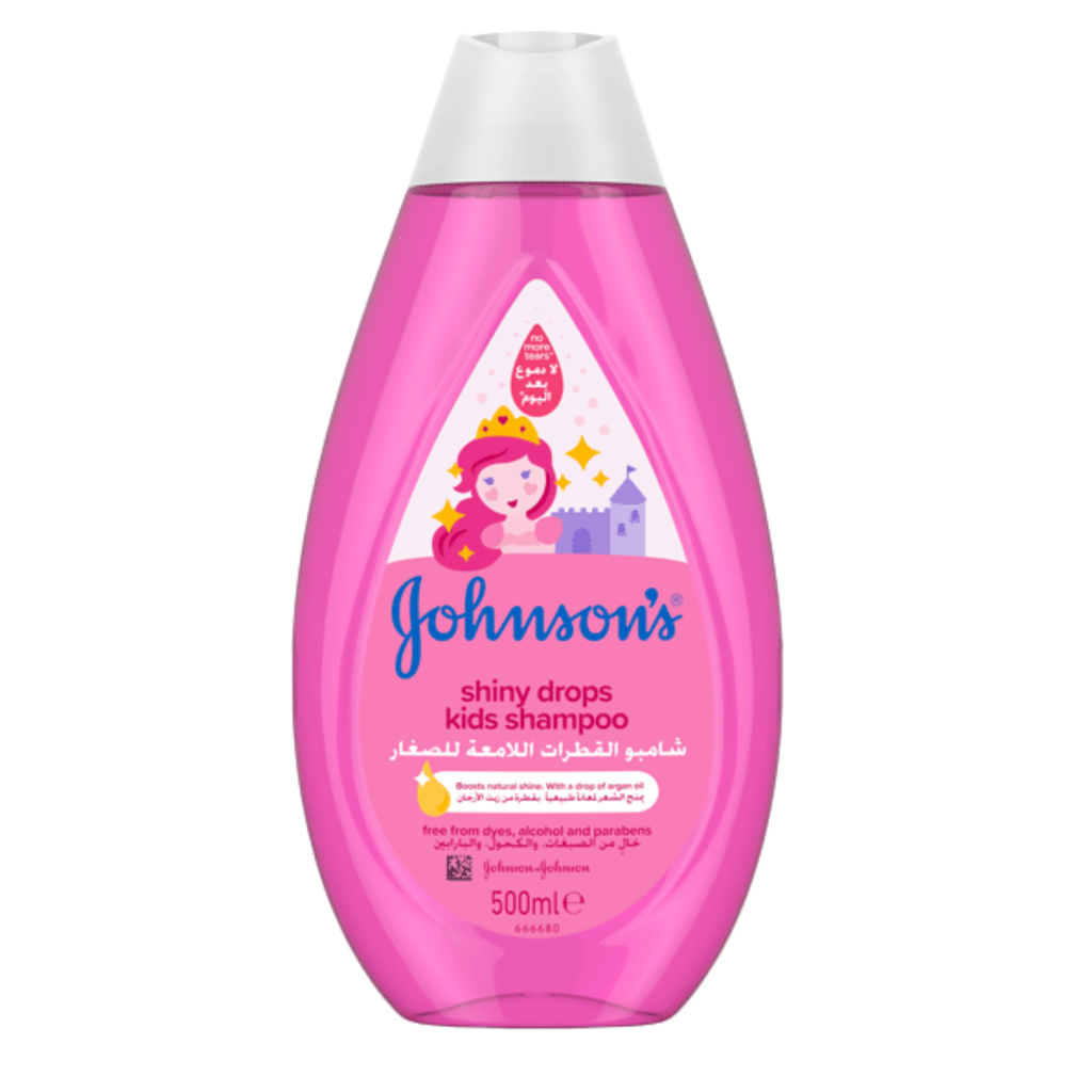 * Johnson's Kids Shiny Drops Shampoo, 500ml