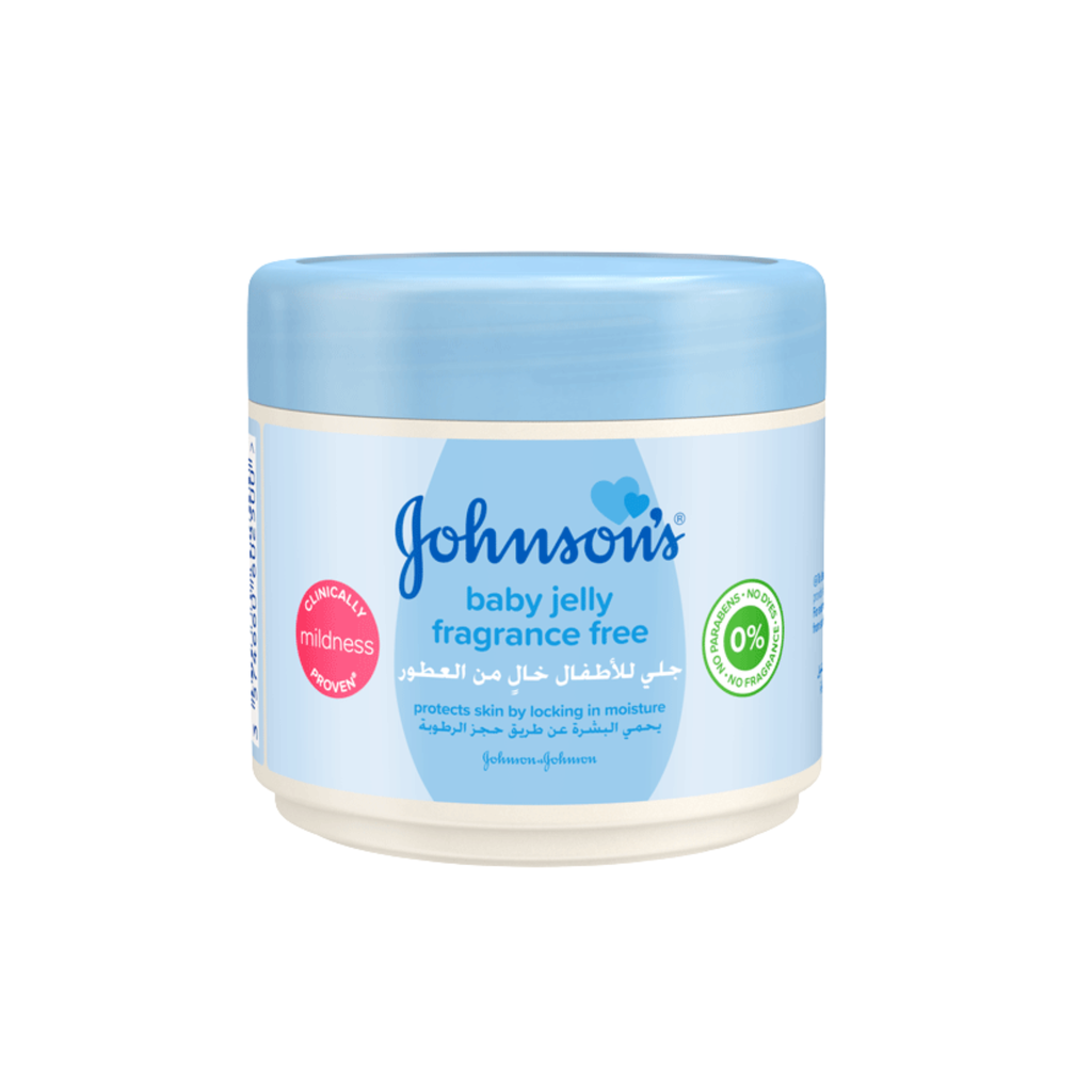 * Johnson's Baby (Blue) Fragrance Free Jelly, 100g