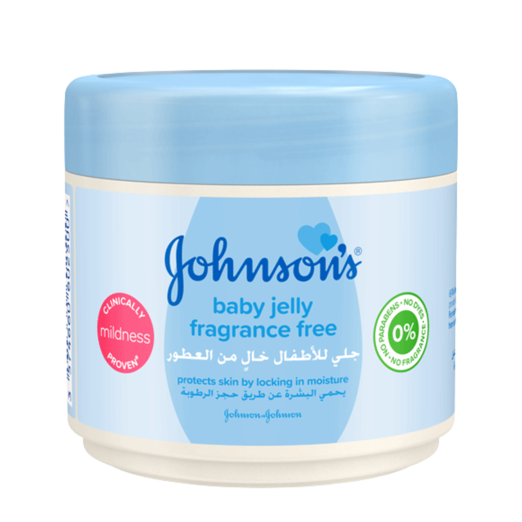 * Johnson's Baby (Blue) Fragrance Free Jelly, 250g