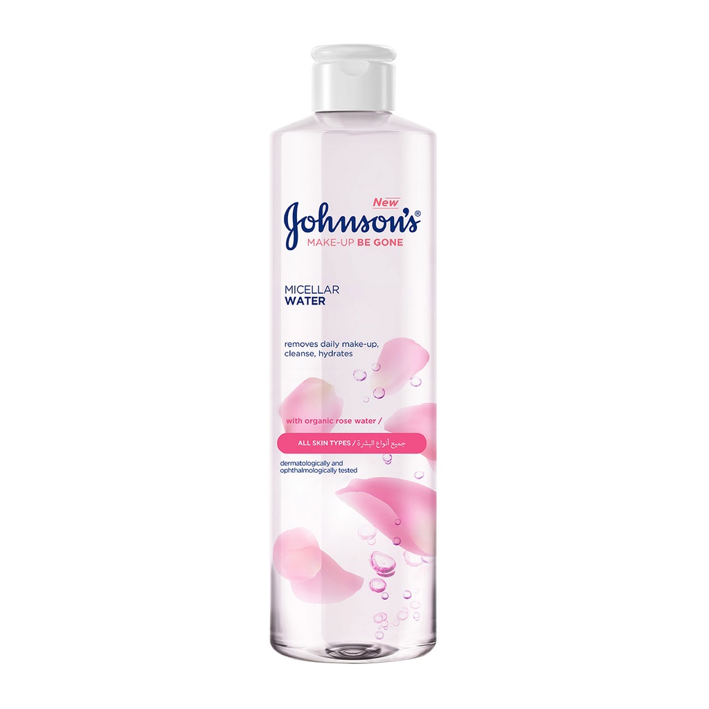 * Johnson's Rose Water Micellar Cleanser, 400ml