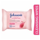 * Johnson's Rose Water Micellar Wipes, 25's