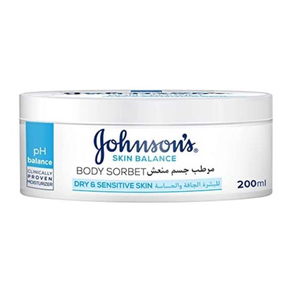 * Johnson's Skin Balance Body Sorbet, 200ml