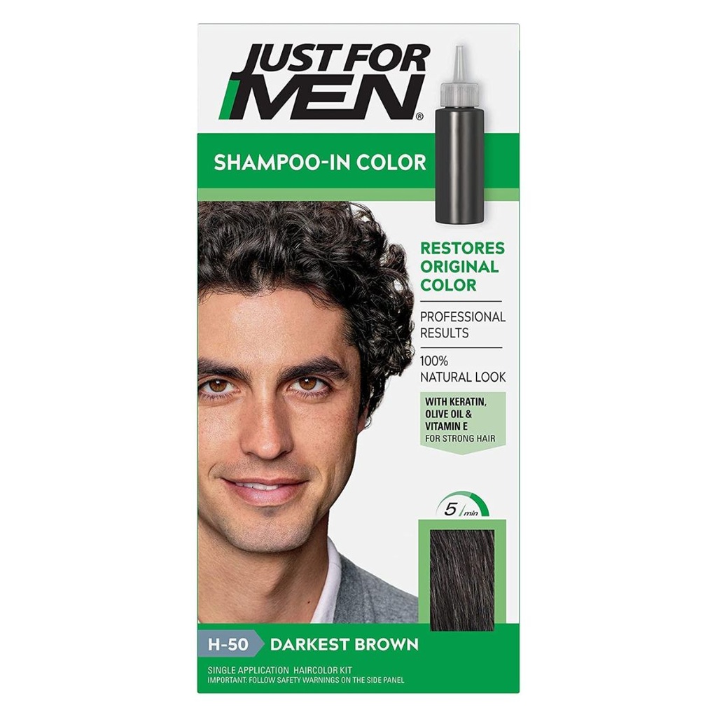 * Just For Men Hair Color - Darkest Brown