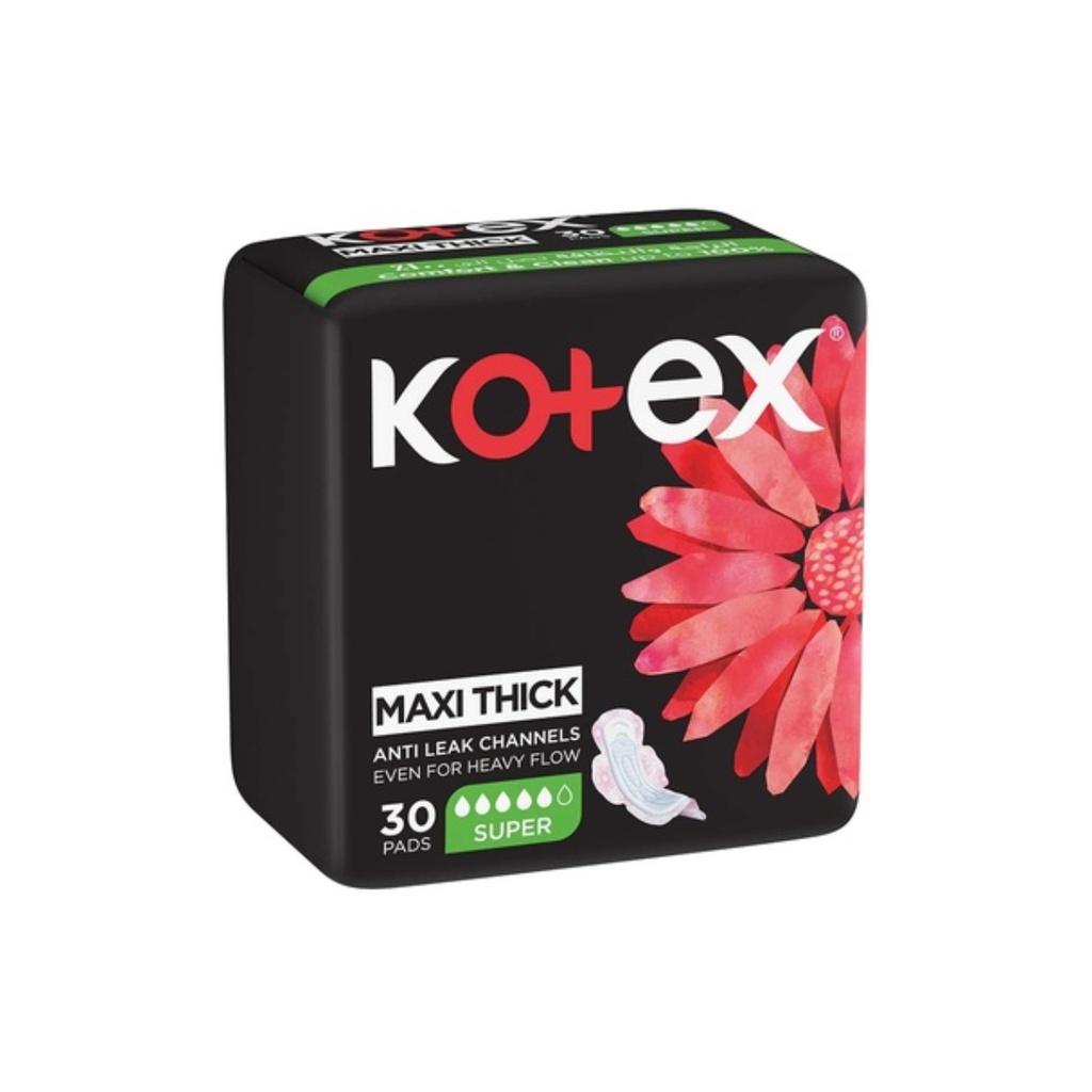 * Kotex Maxi Super Coco Wings, 30's