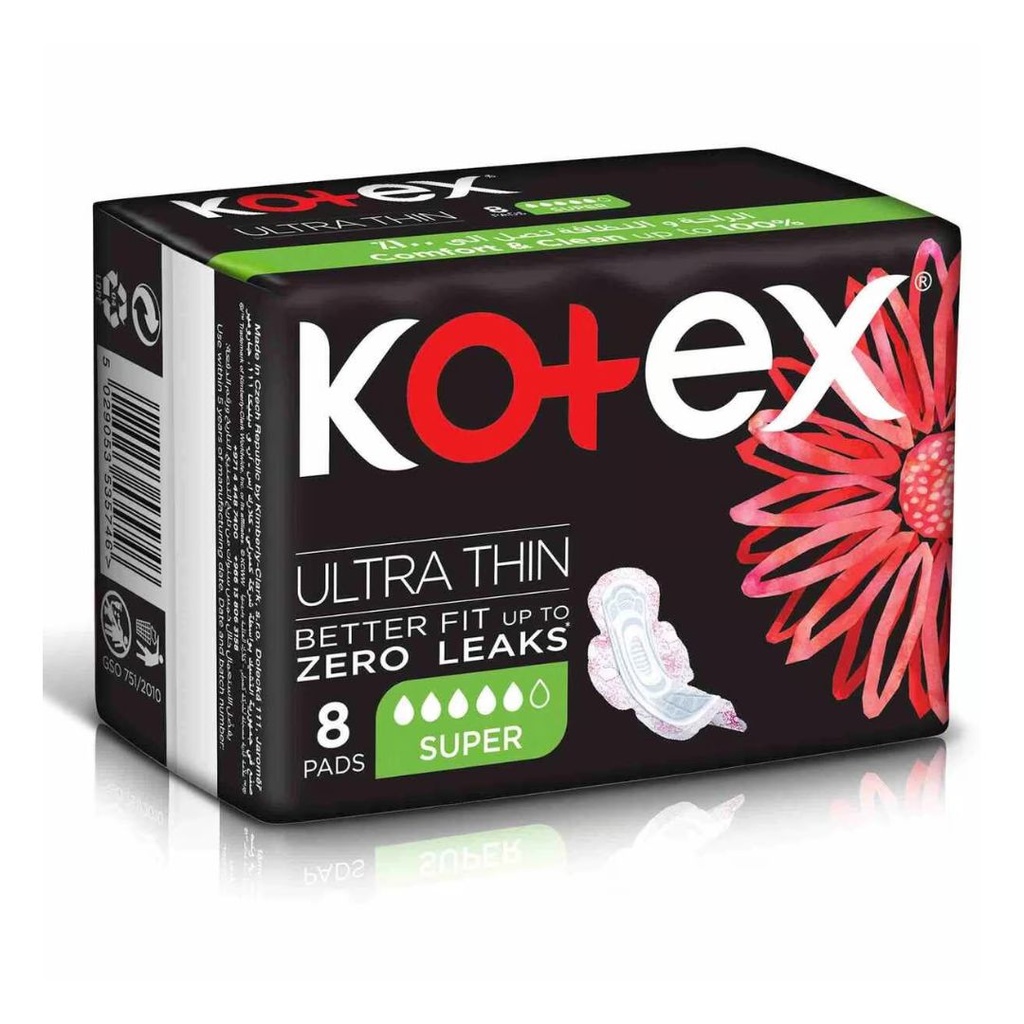 * Kotex Ultra Coco Super+ Wings, 8's