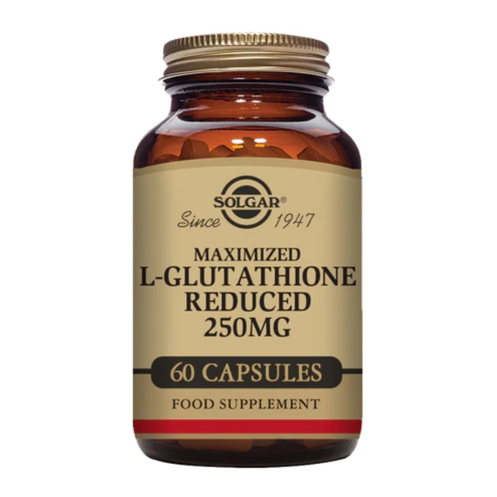 * Solgar L-Glutathione 250 mg Vegetable Cap, 60's