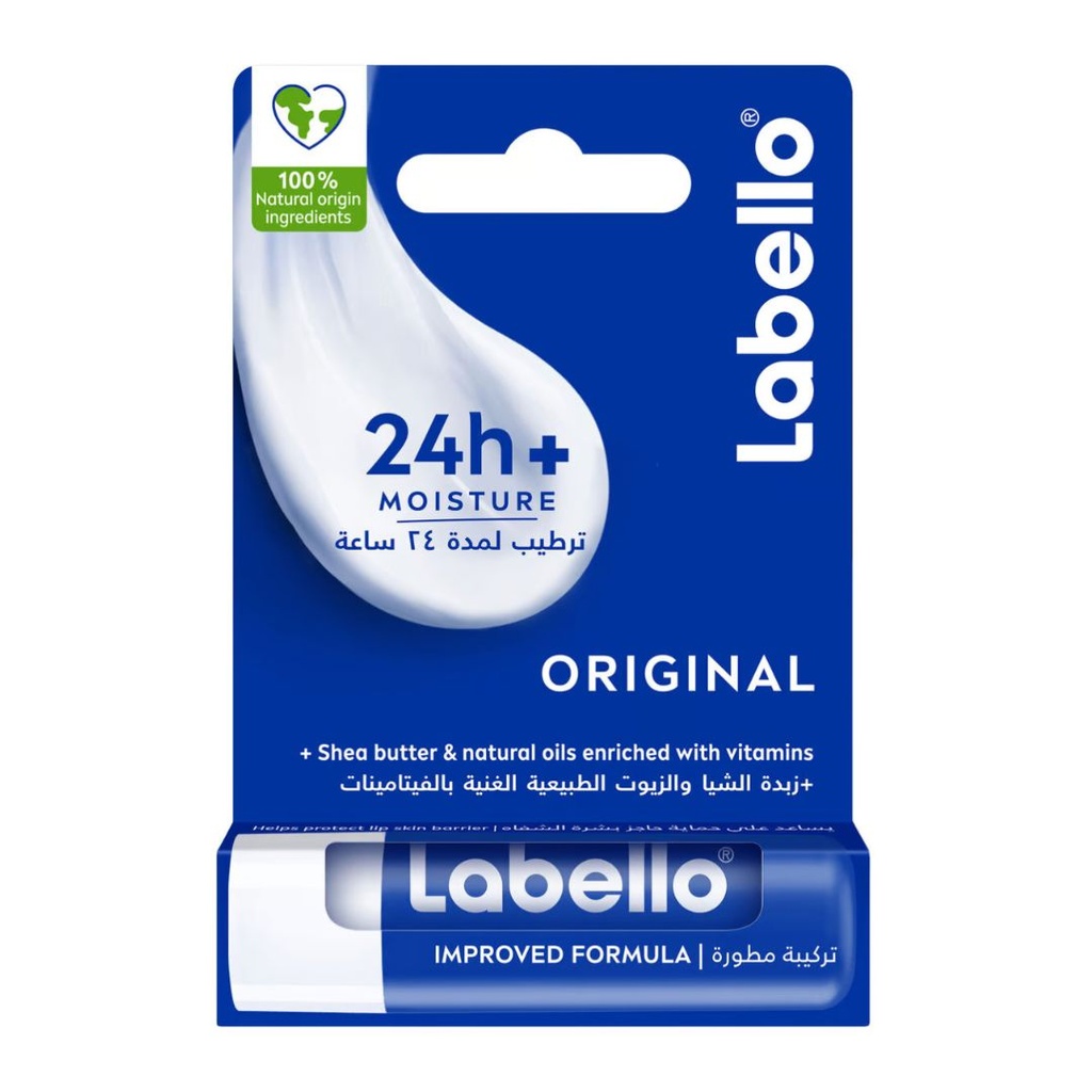 * Labello 24hr Moisture Original Lip Balm, 4.8g