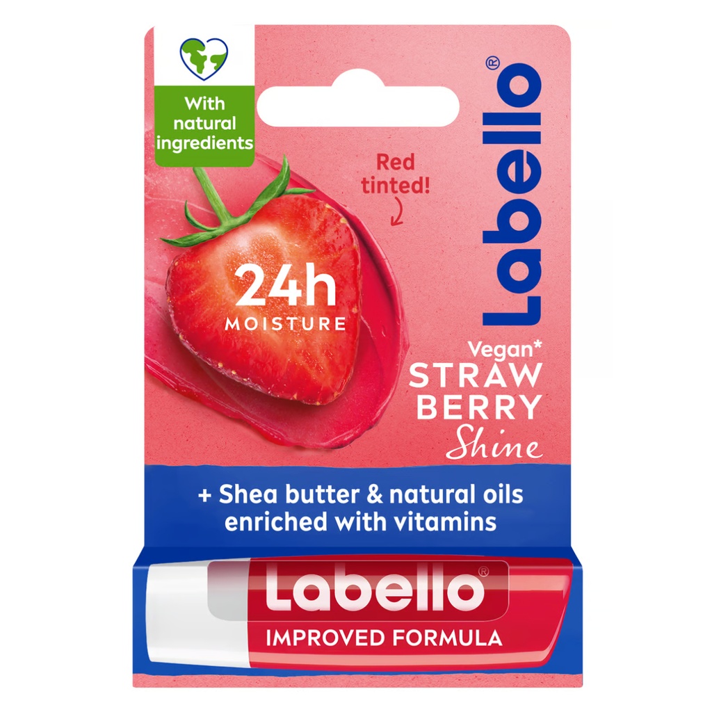 * Labello 24hr Moisture Strawberry Lip Balm, 4.8g