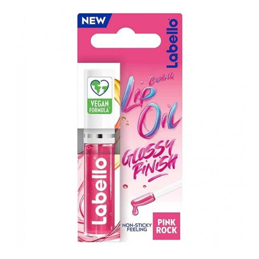 * Labello Pink Rock Caring Lip Oil, 5.1g