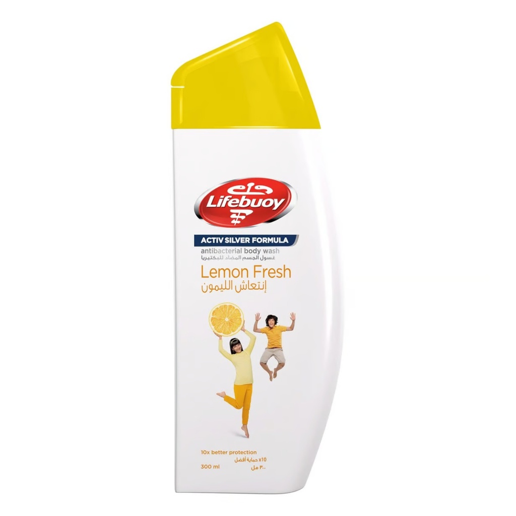 * Lifebouy Lemon Fresh Body Wash, 300ml