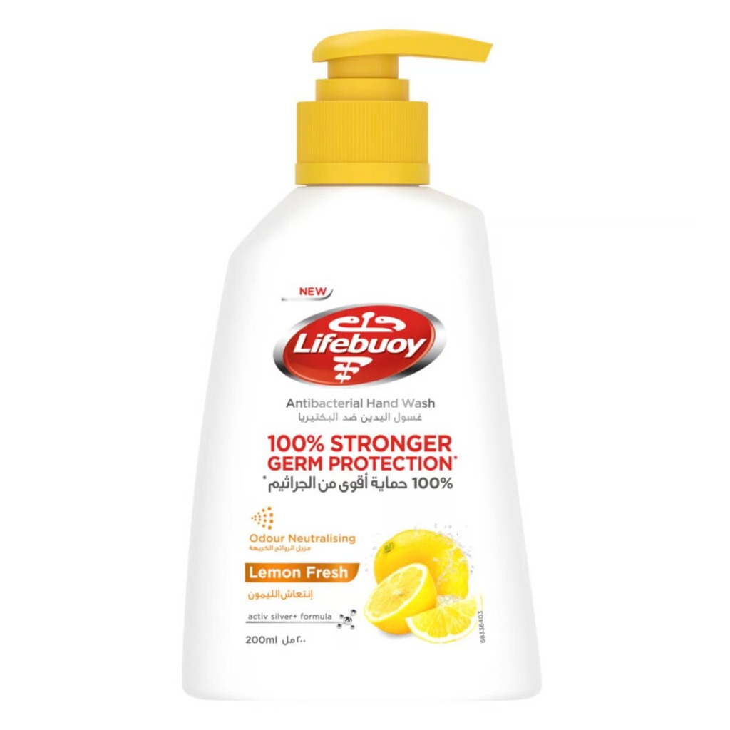 * Lifebuoy Handwash Lemon Fresh, 200ml