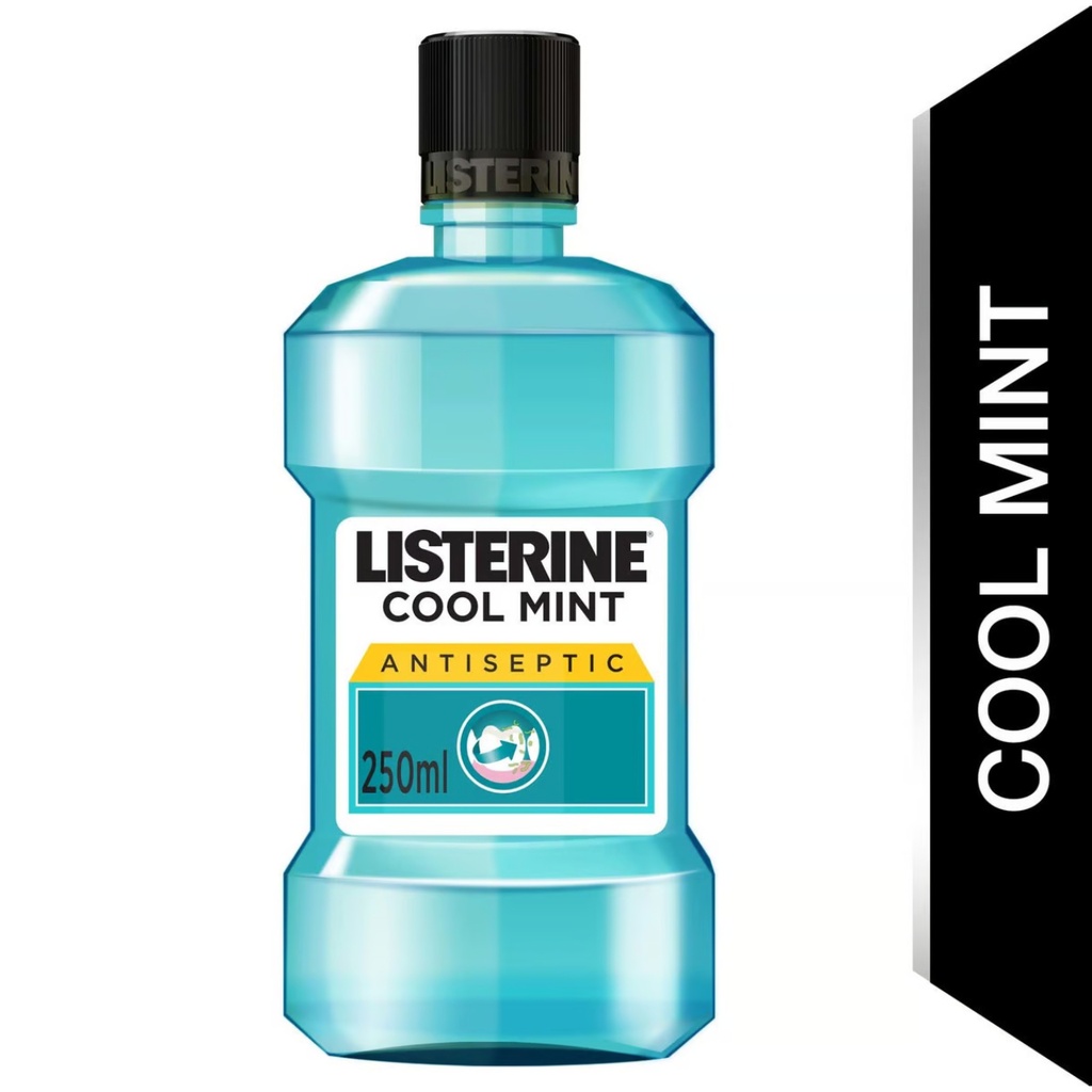 ليسترين غسول الفم بنكهة النعناع المنعش، 250 مل