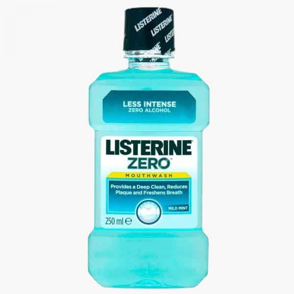 * Listerine Cool Mint Zero Mouthwash, 250ml
