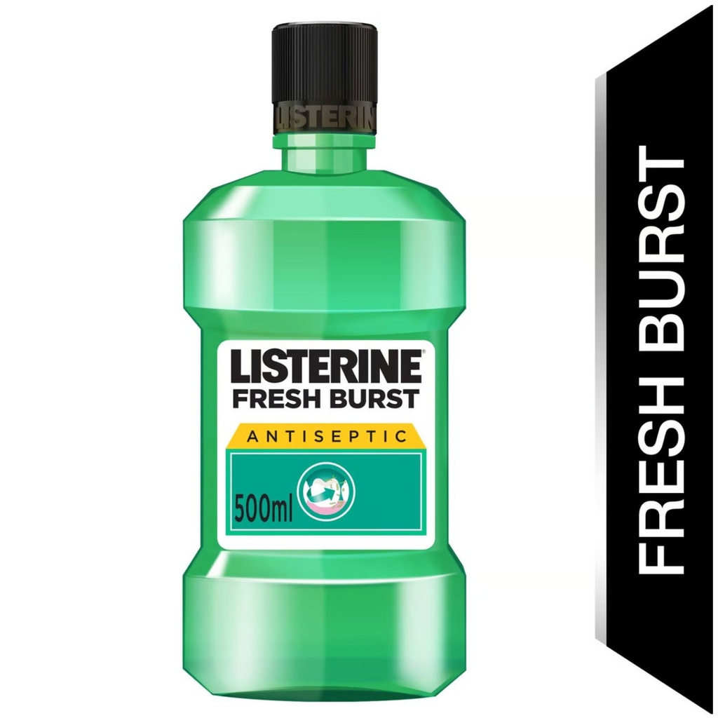 * Listerine Fresh Burst Mouthwash, 500ml
