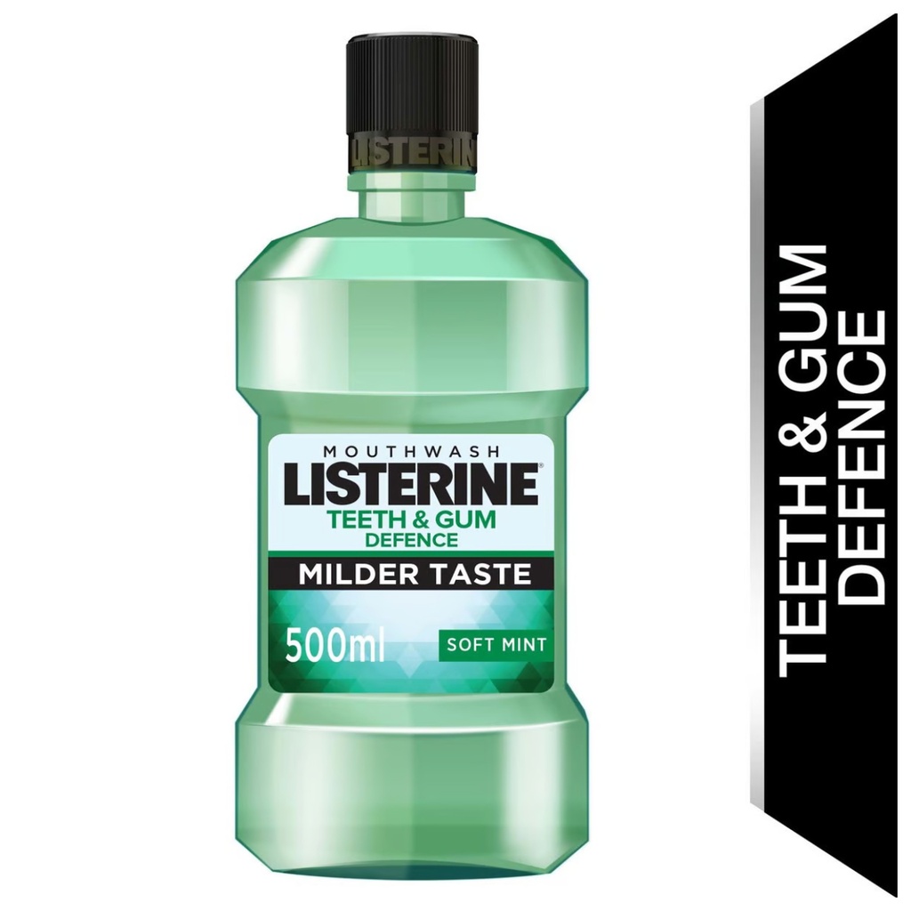 * Listerine Teeth & Gum Defence Mouthwash, 500ml
