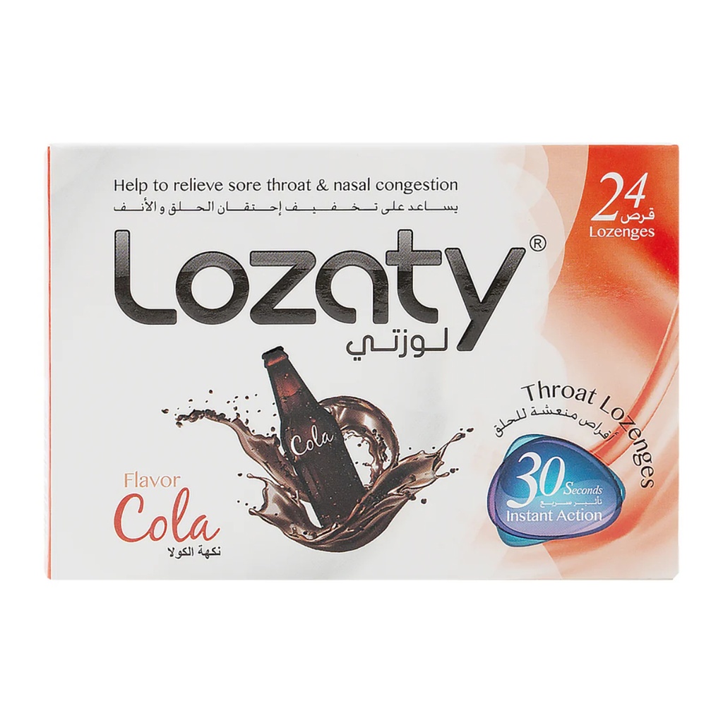 * Lozaty Cola Lozenges, 24's
