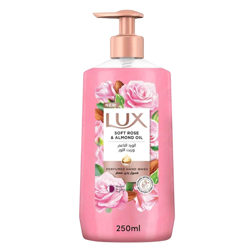 * Lux Hand Wash Soft Rose & Almond Oil, 250ml