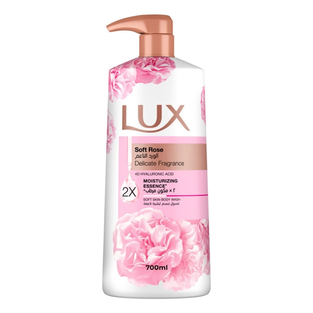 * Lux Soft Rose Body Wash, 700ml
