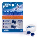 * Mack's Flight Guard Earplugs Blue/White with Storage Case, 1Pair 