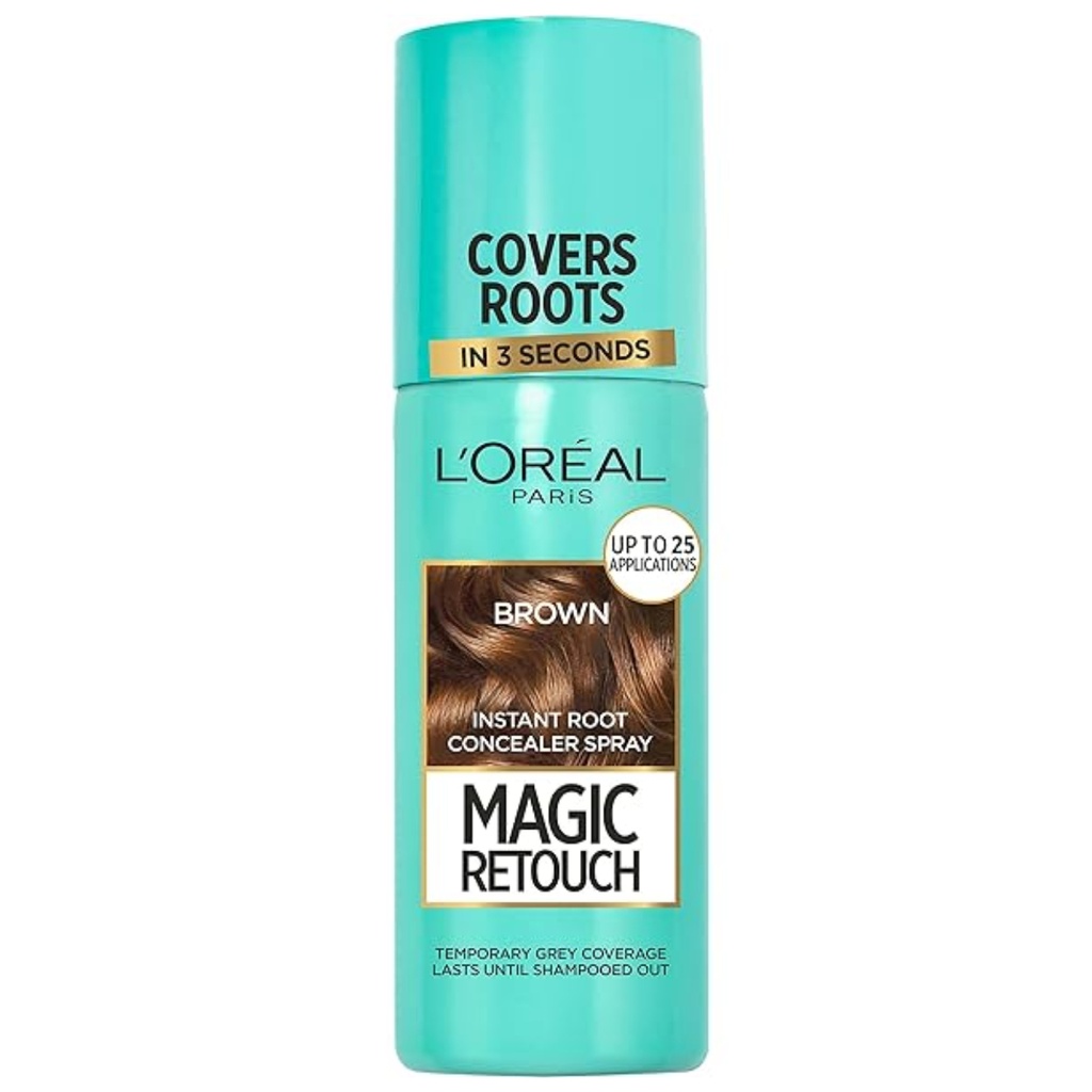 * Loreal Magic Retouch Brown Hair Color Spray, 75ml