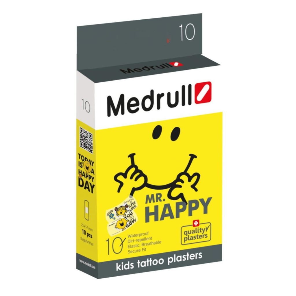 * Medrull Mr. Happy Kids Plaster, 10's