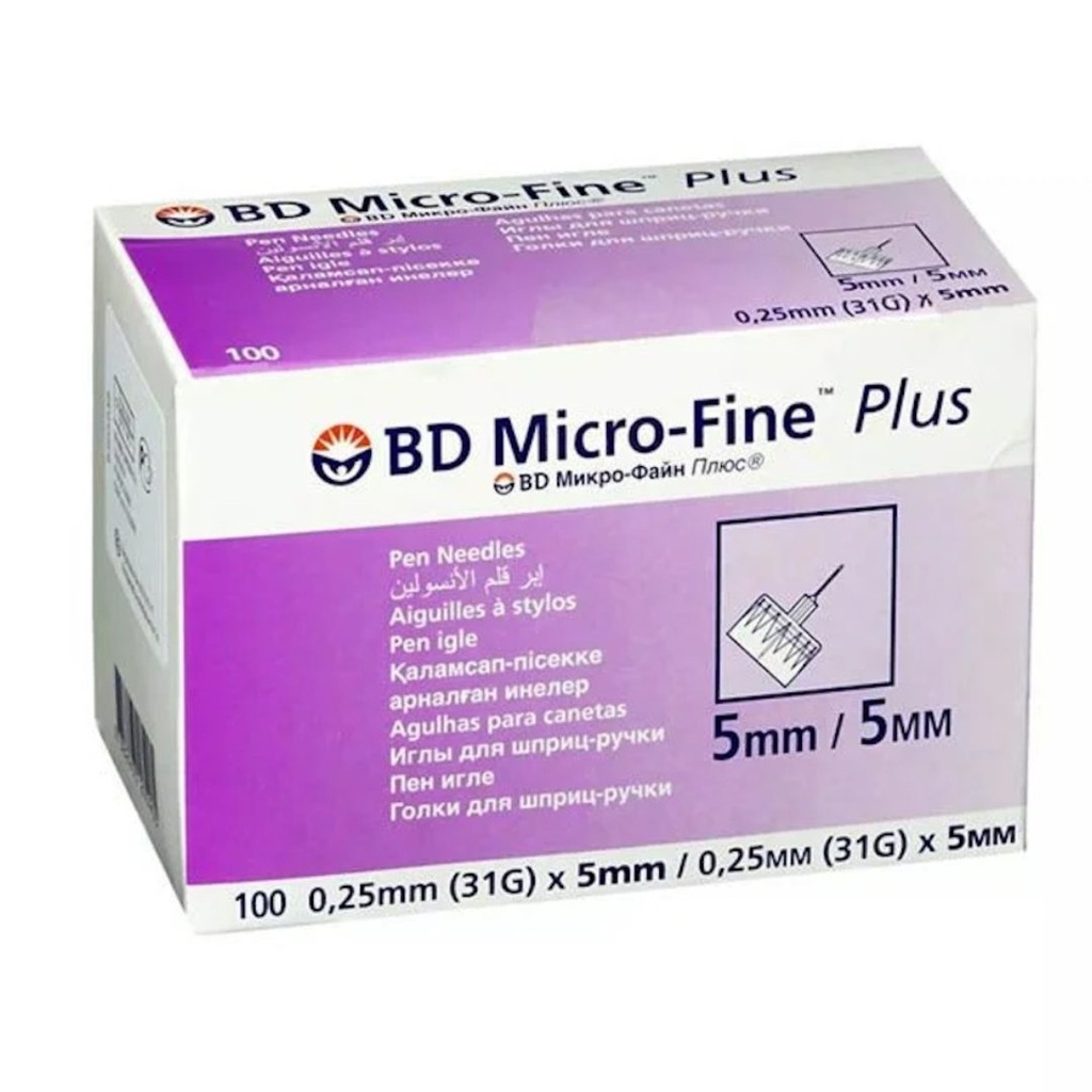 * Microfine Plus Pen Needles, 5mm