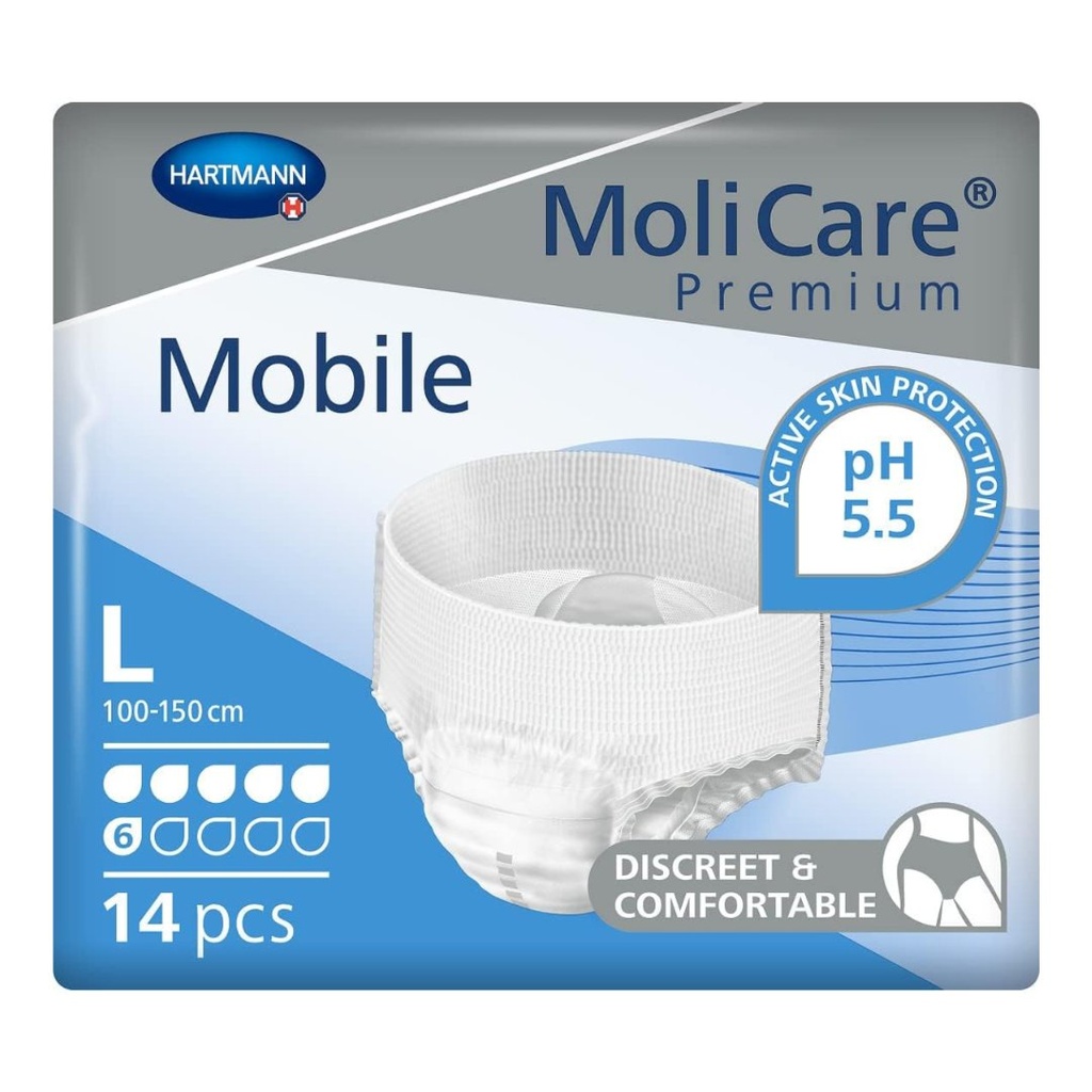 * Molicare Mobile Adult Large, 14's