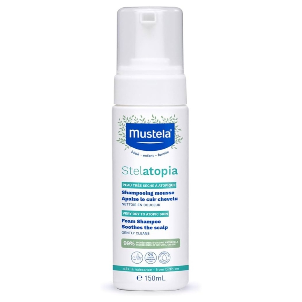 * Mustela Stelatopia Foam Shampoo, 150ml