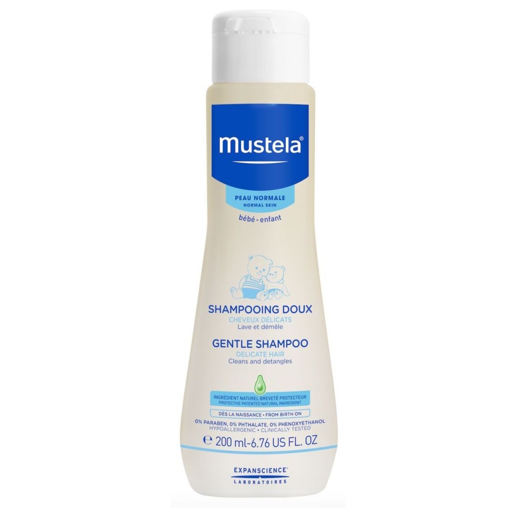 * Mustela Baby Gentle Shampoo, 200ml