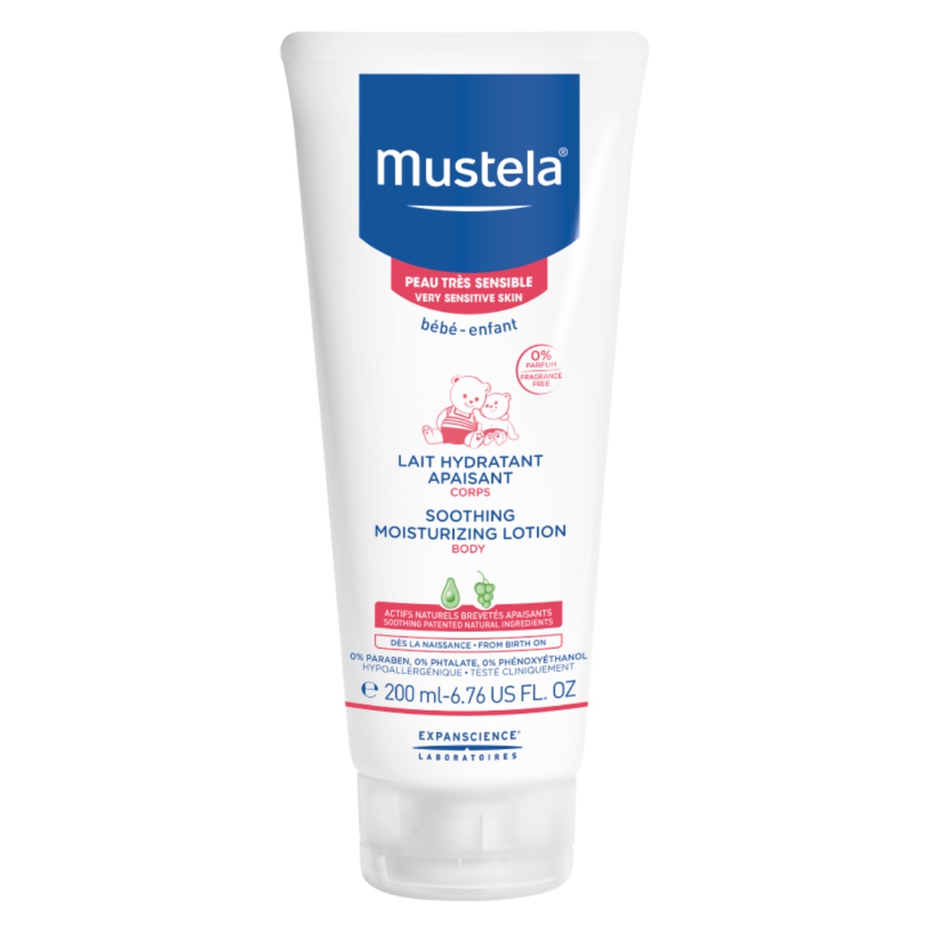* Mustela Moisturizing Soothing Lotion, 200ml